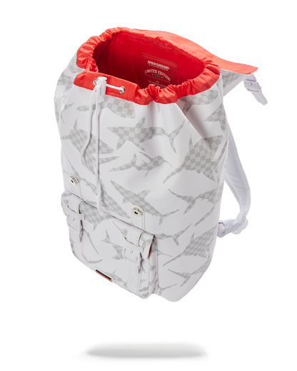 SHARK CHECK (WHITE) HILLS BACKPACK
