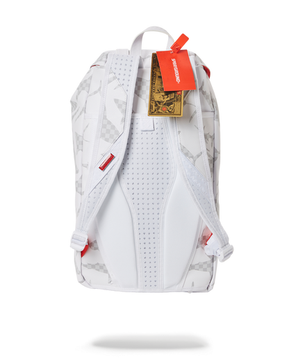SHARK CHECK (WHITE) HILLS BACKPACK
