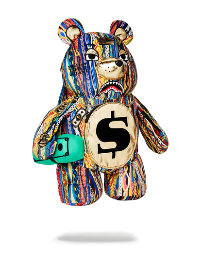 THE GOLDEN AGE MONEYBEAR TEDDYBEAR BACKPACK