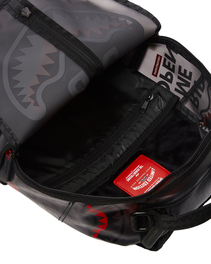 RIP ME OPEN BACKPACK (FROSTED TRANSPARENT)