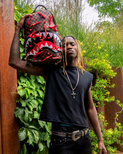 REAL 3D NINJA STARS SMASHED BACKPACK (DLXV)