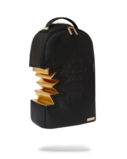 A.i.3 SHARK BITE BLACK GOLD BACKPACK (DLXV)