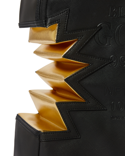 A.i.3 SHARK BITE BLACK GOLD BACKPACK (DLXV)