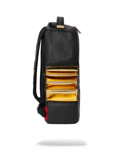 A.i.3 SHARK BITE BLACK GOLD BACKPACK (DLXV)
