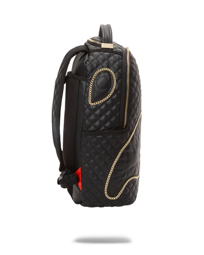 LEVELED UP SPLIT QUILT SHARK BACKPACK (DLXV)