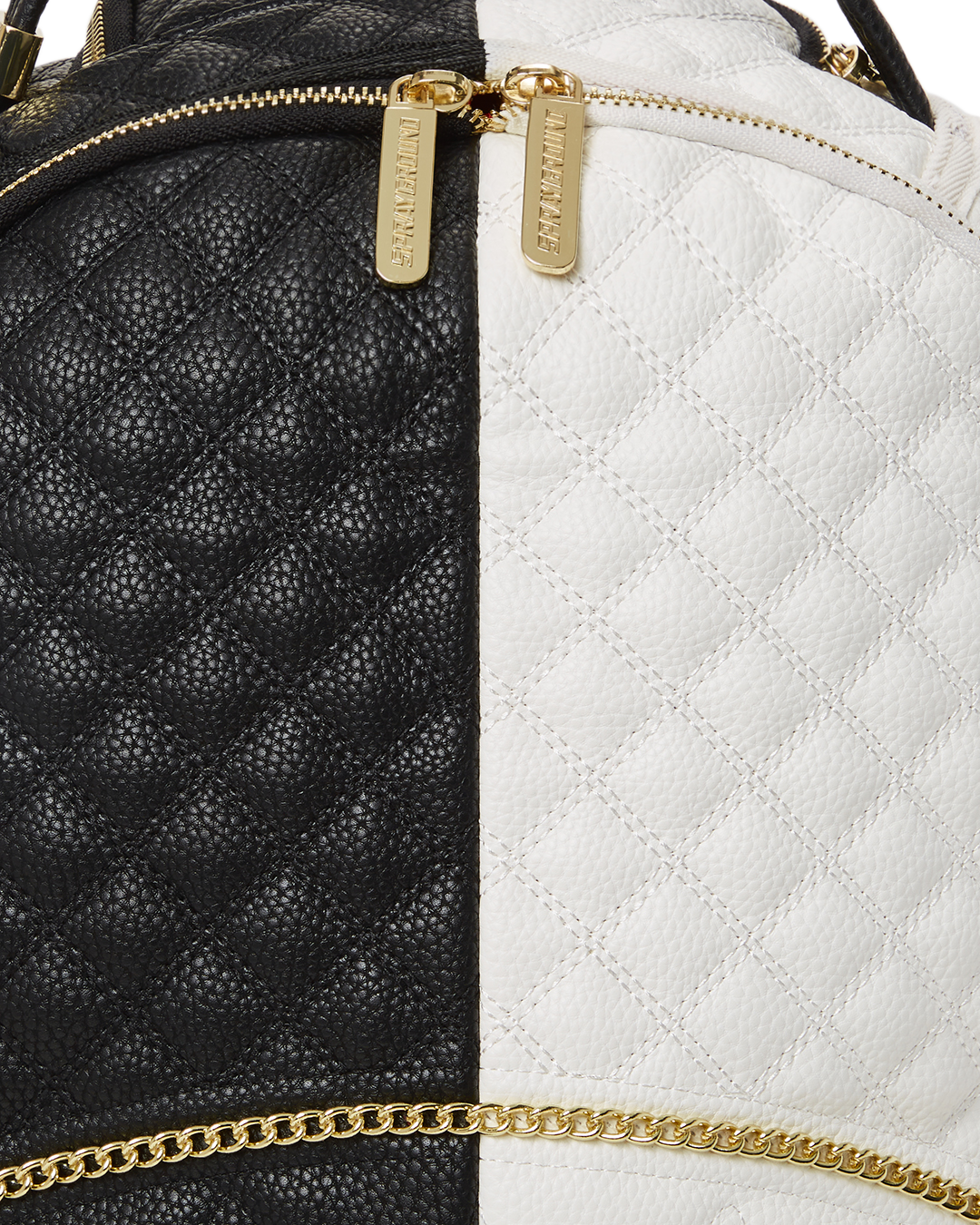 LEVELED UP SPLIT QUILT SHARK BACKPACK (DLXV)