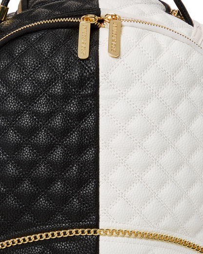 LEVELED UP SPLIT QUILT SHARK BACKPACK (DLXV)