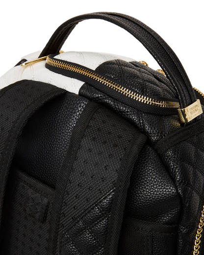 LEVELED UP SPLIT QUILT SHARK BACKPACK (DLXV)