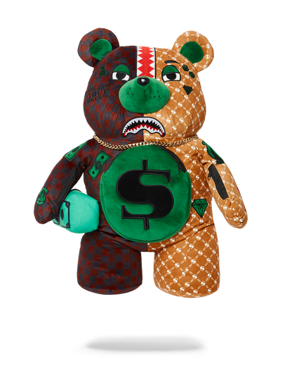 MONEY BEAR TEDDYBEAR BACKPACK PARIS VS FLORENCE