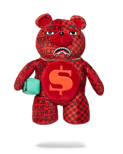 VENI VIDI VICI MONEYBEAR TEDDYBEAR BACKPACK