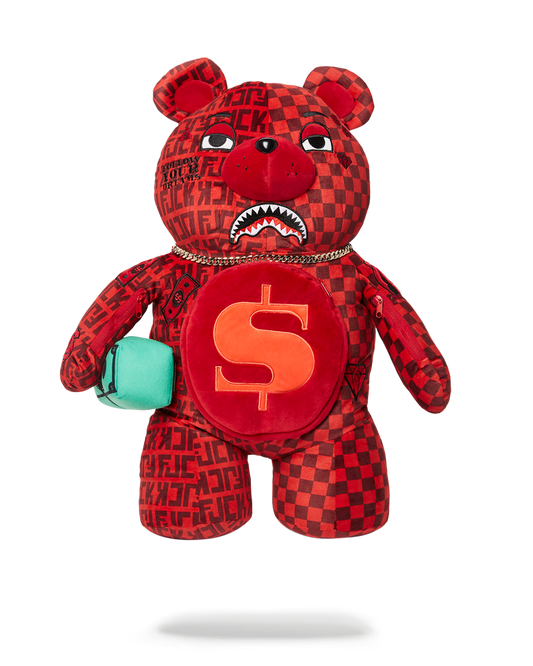 VENI VIDI VICI MONEYBEAR TEDDYBEAR BACKPACK