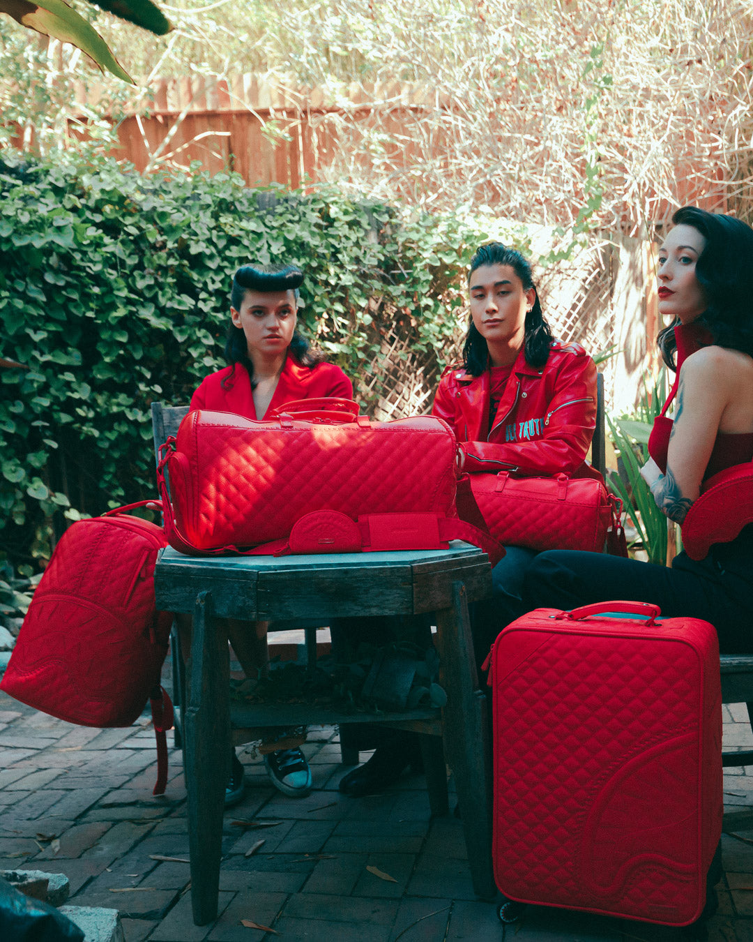 RED RIVIERA BACKPACK (DLXV)