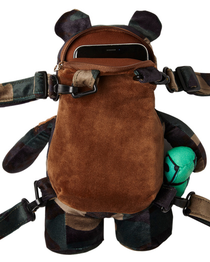 BEARCUB BACKPACK - CAMOCHECK MONEYBEAR