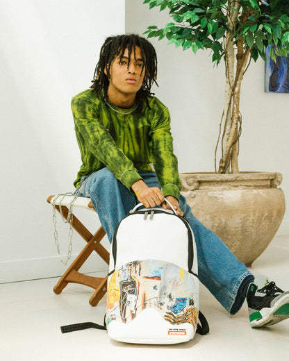 OFFICIAL BASQUIAT ACQUE PERICOLOSE 1981 BACKPACK (DLXV)