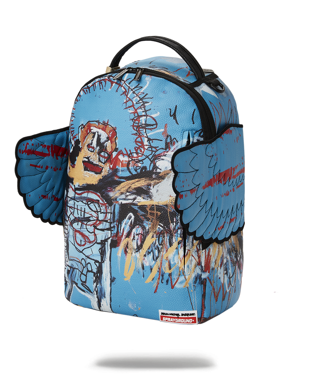 OFFICIAL BASQUIAT UNTITLED (FALLEN ANGEL) 1981 WING BACKPACK (DLXV)