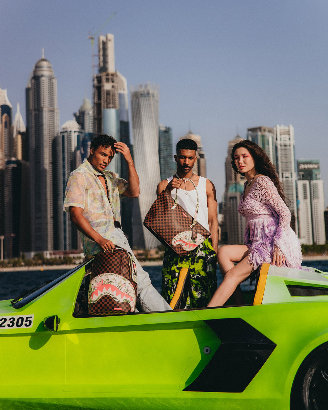 SHARKS IN PARIS COASTAL BACKPACK (DLXV)