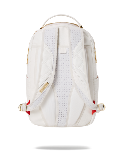 RIVIERA LE BLANC GOLD CHAIN SHARK BACKPACK (DLXV)