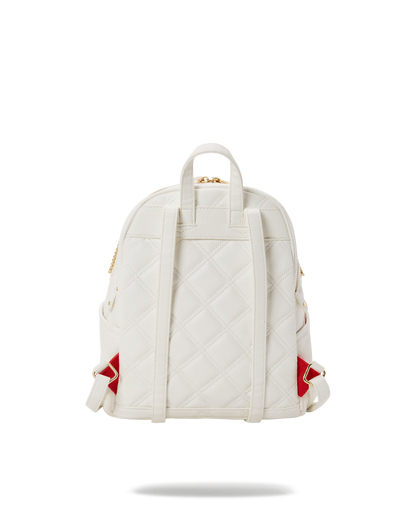 RIVIERA LE BLANC GOLD CHAIN SHARK SAVAGE BACKPACK