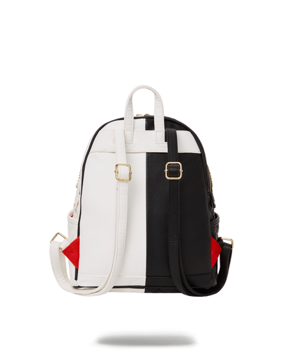 LEVELED UP SPLIT QUILT SHARK SAVAGE BACKPACK