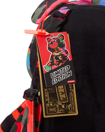 CAMOBURST MONEYBEAR TEDDYBEAR BACKPACK