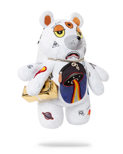 UFO SPACED OUT MONEYBEAR TEDDYBEAR BACKPACK