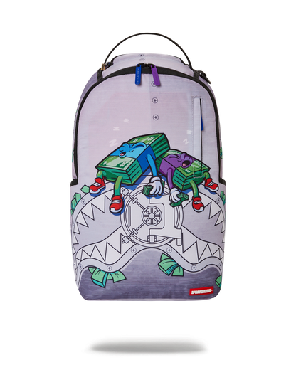 MONEY BOYS I MAKE MONEY WHILE I SLEEP KNAPSACK (DLXR)