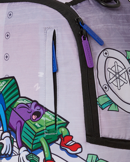 MONEY BOYS I MAKE MONEY WHILE I SLEEP KNAPSACK (DLXR)