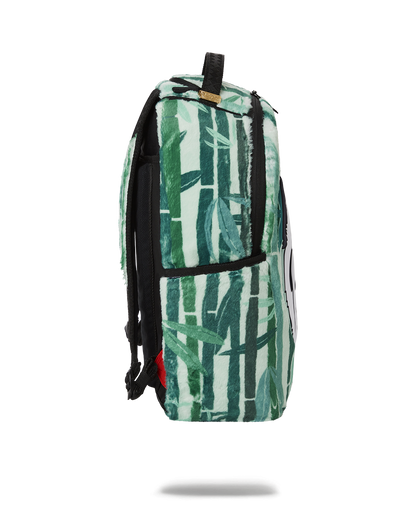 PANDA COZY VELOUR FUR BACKPACK