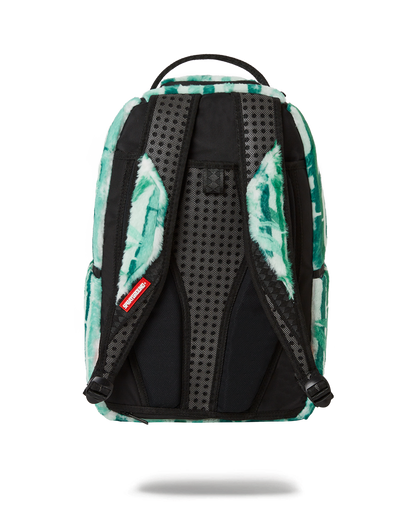 PANDA COZY VELOUR FUR BACKPACK