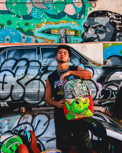 MONEY BEAR STEADY TRIPPIN BACKPACK