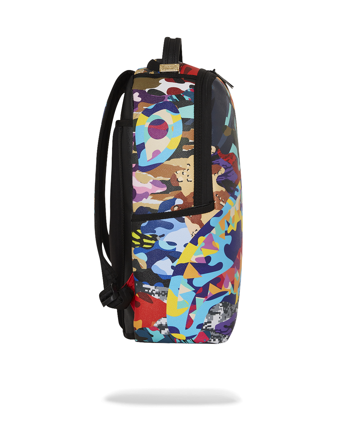 SLICED AND DICED CAMO BACKPACK