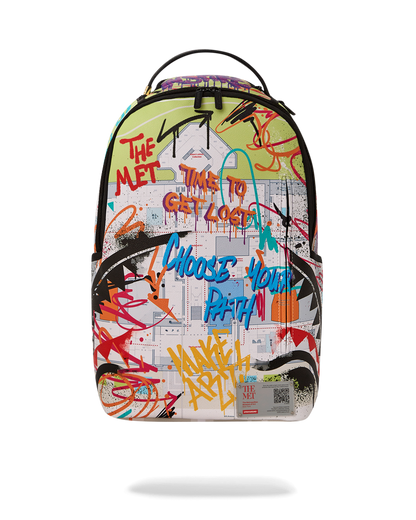 THE MET MAP CHOOSE YOUR PATH BACKPACK