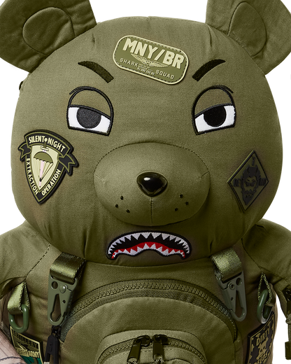SPECIAL OPS FULL THROTTLE MONEYBEAR TEDDYBEAR BACKPACK