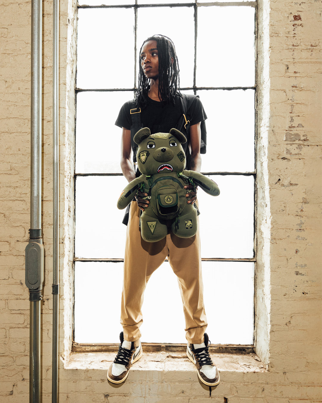 SPECIAL OPS FULL THROTTLE MONEYBEAR TEDDYBEAR BACKPACK