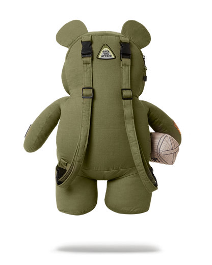 SPECIAL OPS FULL THROTTLE MONEYBEAR TEDDYBEAR BACKPACK