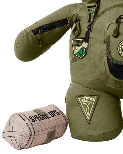 SPECIAL OPS FULL THROTTLE MONEYBEAR TEDDYBEAR BACKPACK