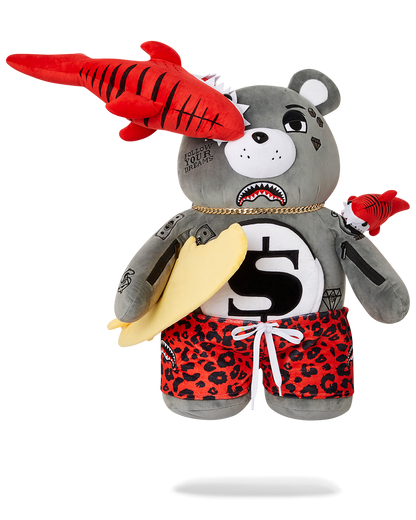 SHARK FRIENDS MONEYBEAR TEDDYBEAR BACKPACK