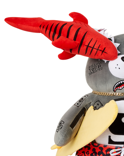 SHARK FRIENDS MONEYBEAR TEDDYBEAR BACKPACK