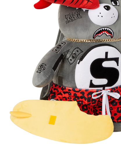 SHARK FRIENDS MONEYBEAR TEDDYBEAR BACKPACK