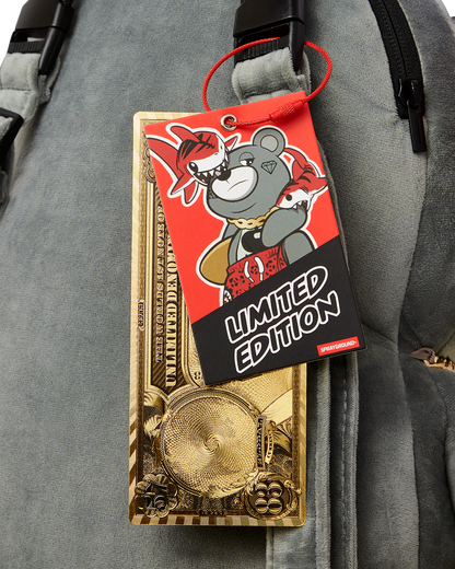 SHARK FRIENDS MONEYBEAR TEDDYBEAR BACKPACK