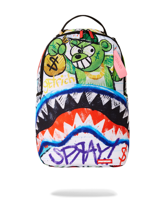 SCRIBBLE ME RICH BACKPACK