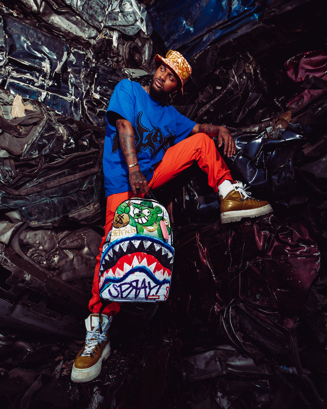 SCRIBBLE ME RICH BACKPACK