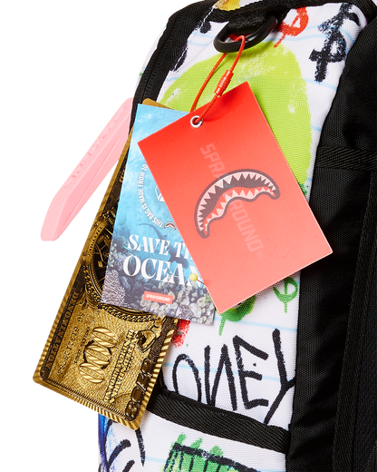 SCRIBBLE ME RICH BACKPACK