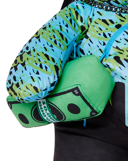 ROUGE THE GAWD MONEYBEAR TEDDYBEAR BACKPACK