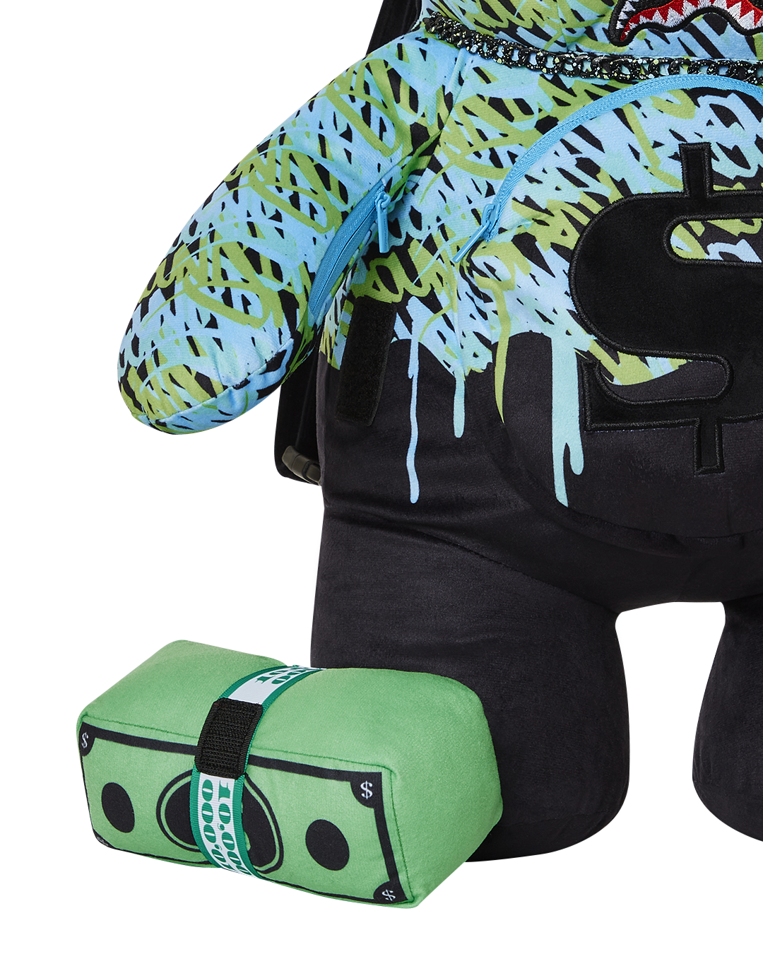 ROUGE THE GAWD MONEYBEAR TEDDYBEAR BACKPACK