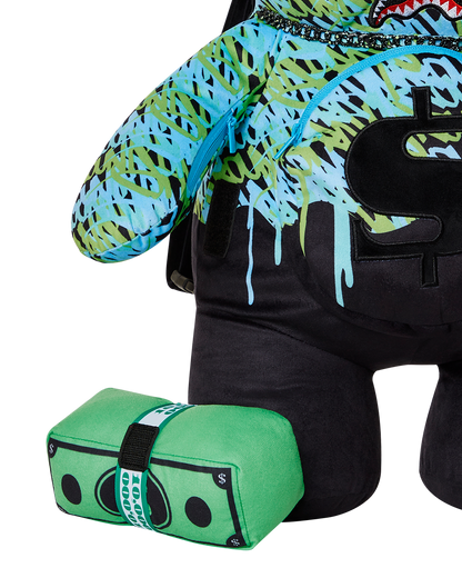 ROUGE THE GAWD MONEYBEAR TEDDYBEAR BACKPACK