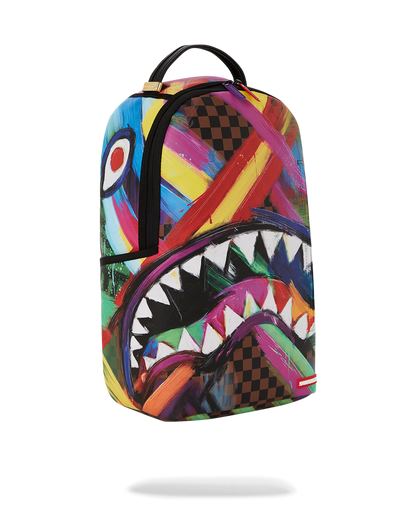 SHARKS IN PARIS CITY STREAKS BACKPACK (DLXV)