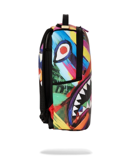 SHARKS IN PARIS CITY STREAKS BACKPACK (DLXV)