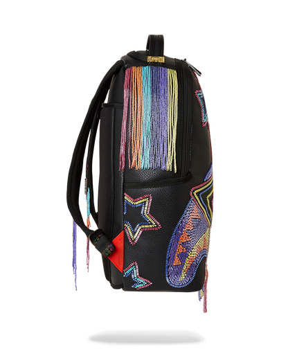STAR RACER A.I.7 SANDFLOWER COLLAB BEADED BACKPACK