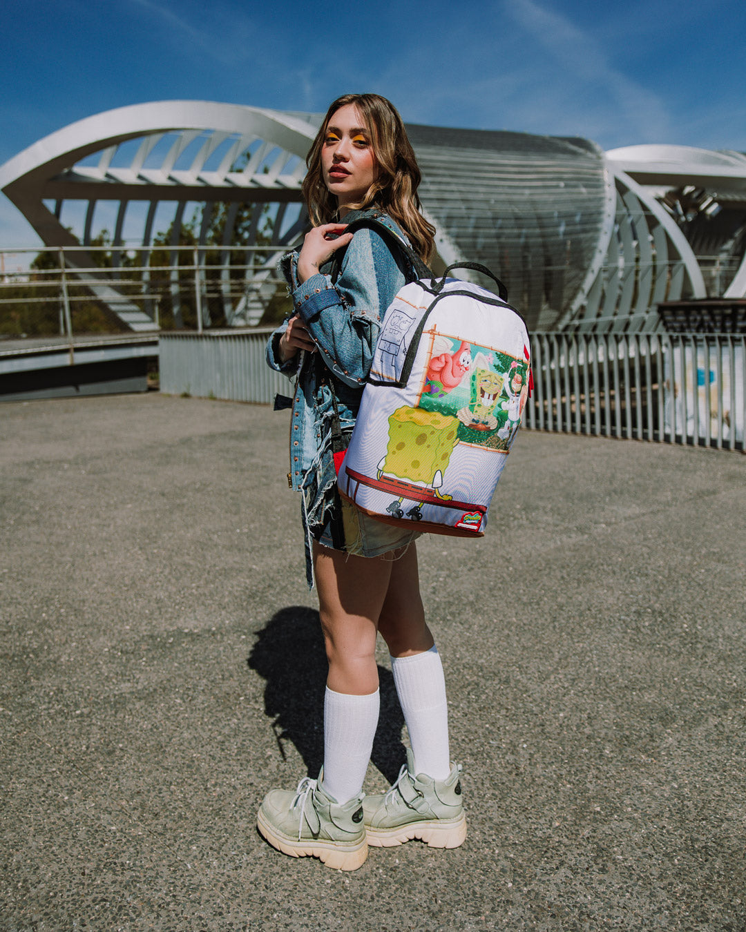 SPONGEBOB ART CRITIC BACKPACK